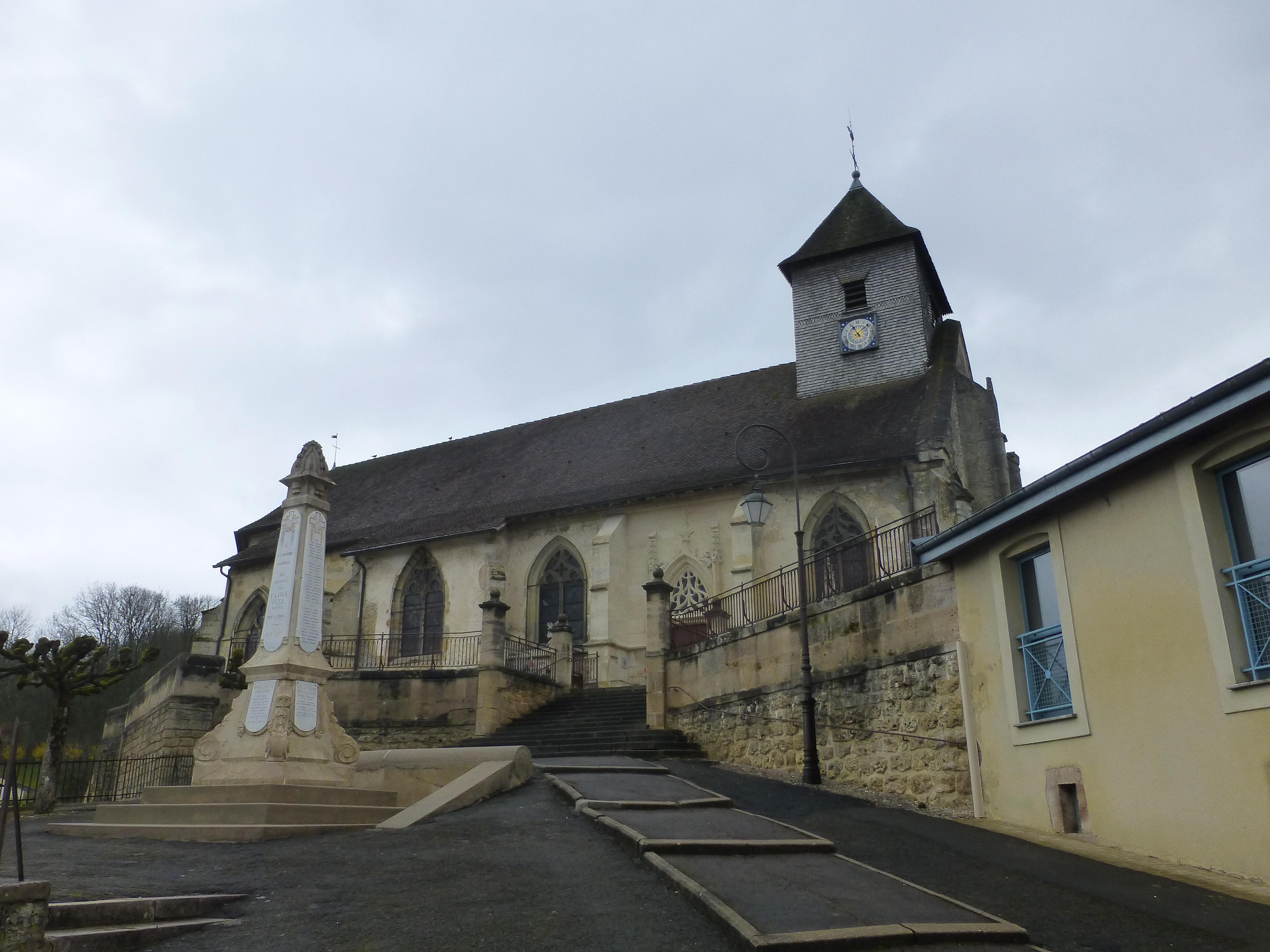 église Sainte-Catherine de Fains-les-Sources